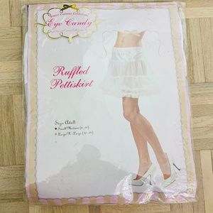 Ruffled Pettiskirt - Size S/M, Brand New and Never Used!